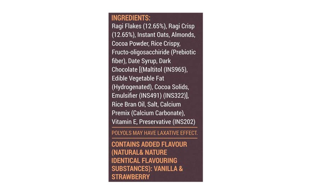 Eat Any Time Mindful Superfood Ragi Bar    Box  300 grams